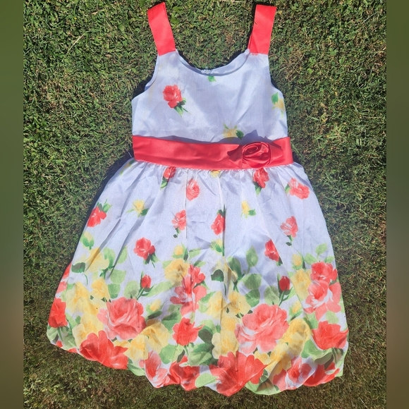 GIRLS, Big GIRLS SIZE 16 PARTY DRESS Garden PARTY DRESSEY Bonnie Jean - Picture 2 of 13